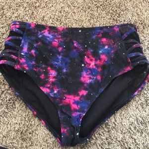Hot Topic galaxy bikini bottom- M-